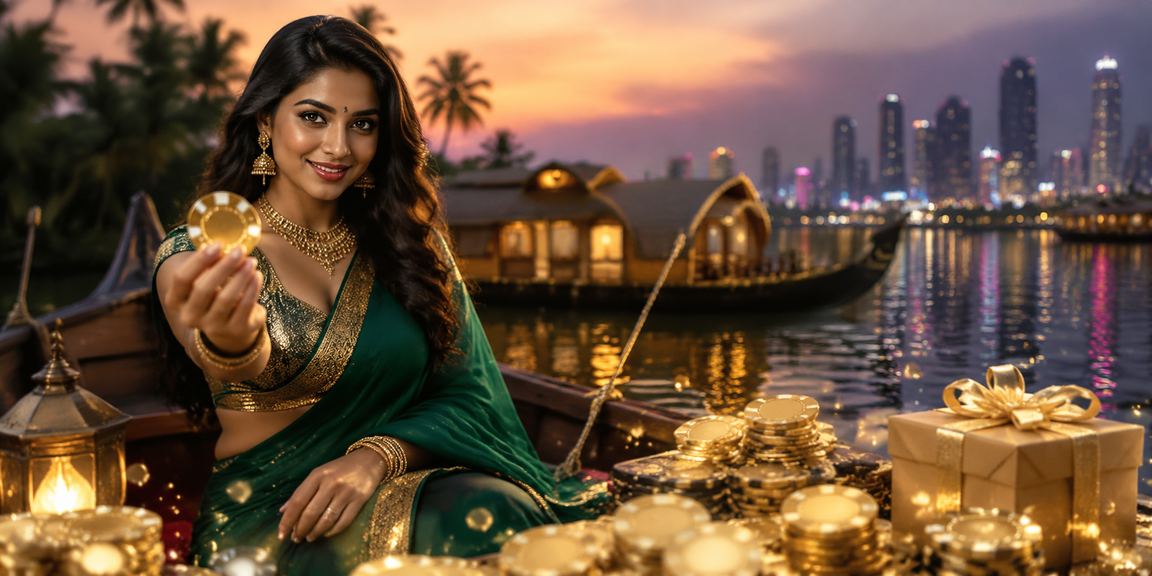 Indian player enjoying VIP casino bonus